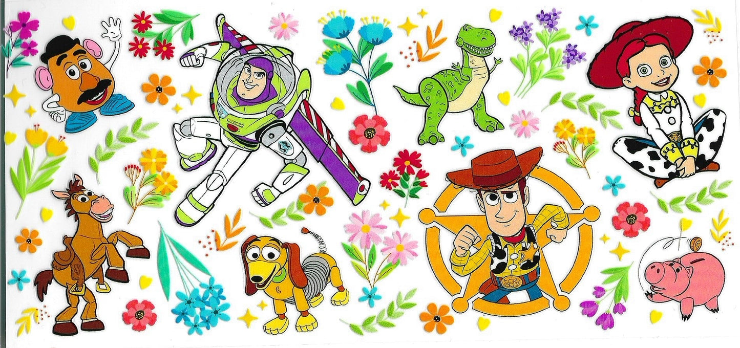 Floral Toy Characters Design
