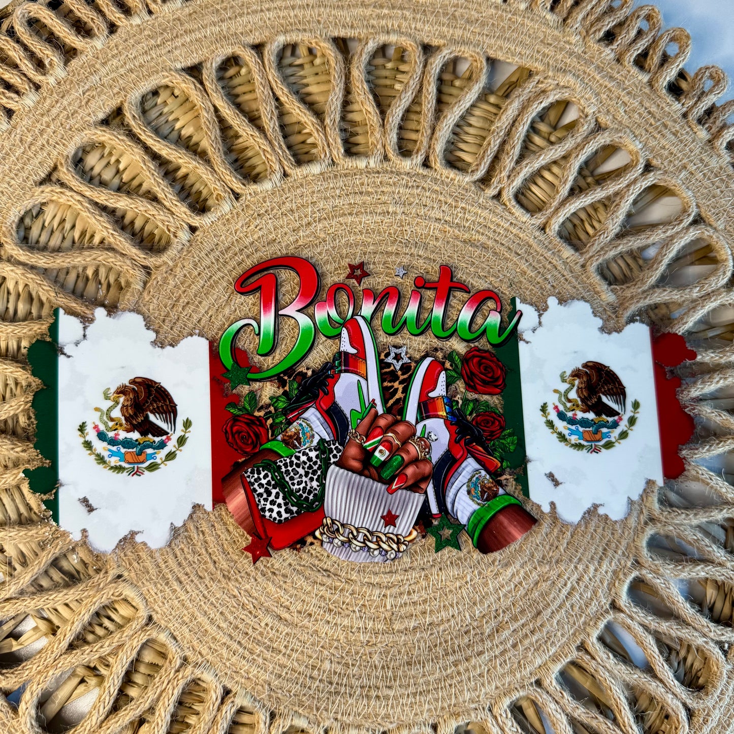 Bonita Mexican Flag Design