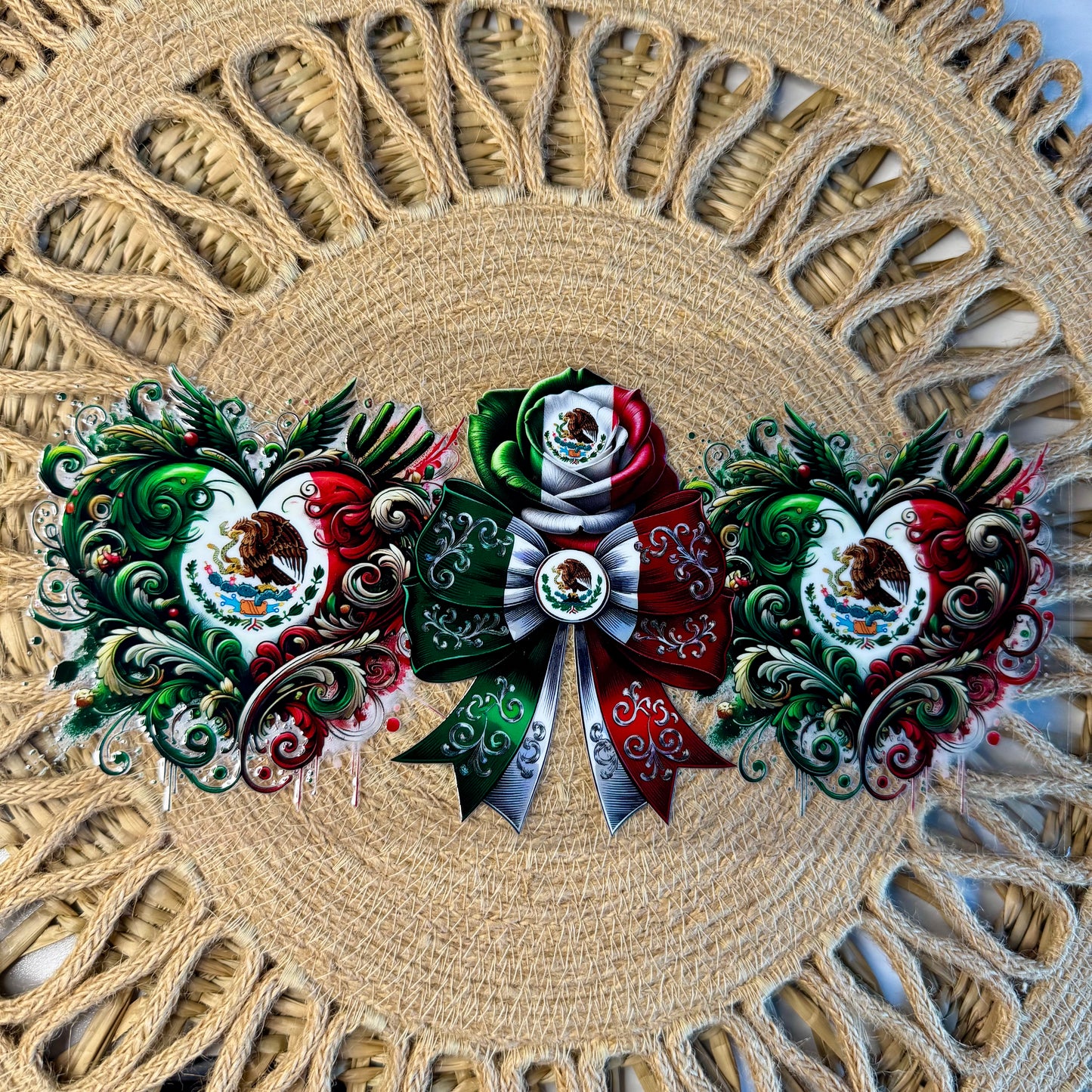 Rose Bow Mexico Design