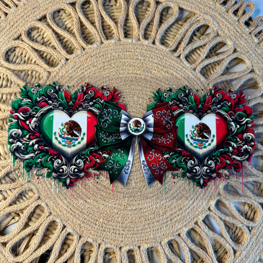 Mexico Heart Bow Design