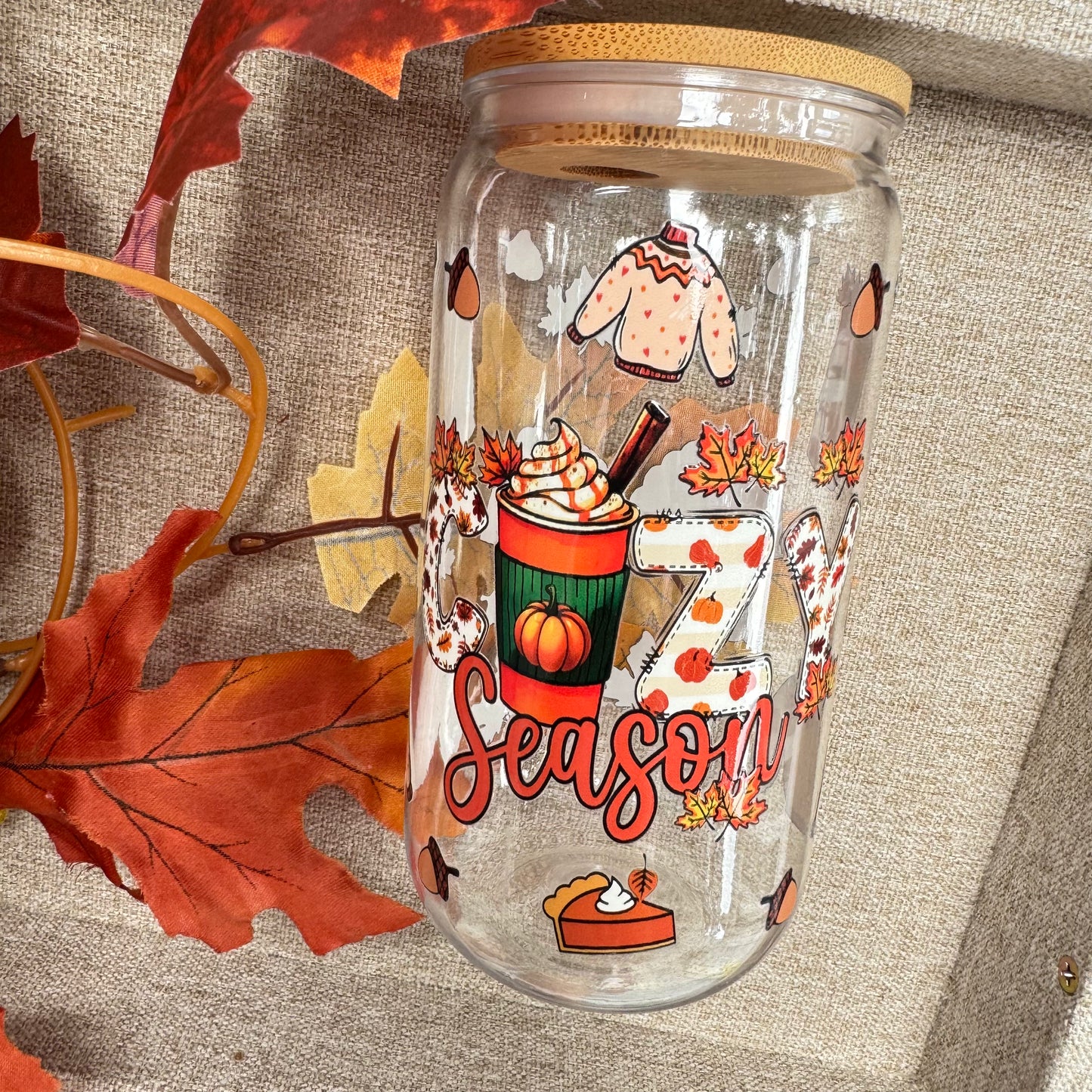 Cozy Season Acrylic Cup