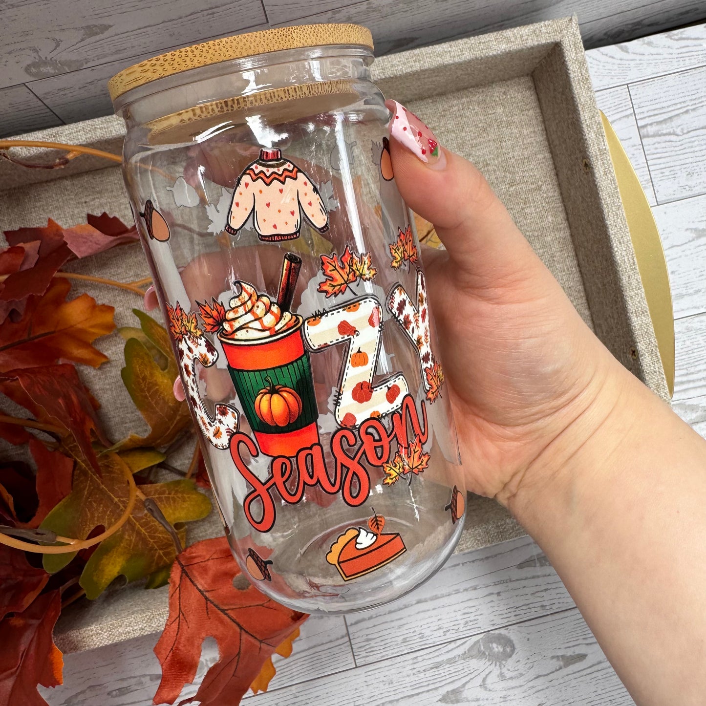 Cozy Season Acrylic Cup