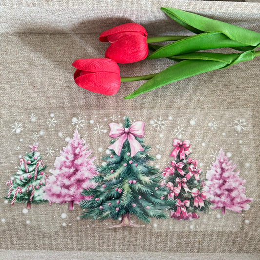 Snowflakes Christmas Trees Design