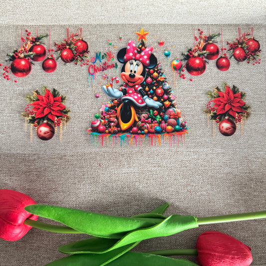 Girl Mouse Christmas Tree Design