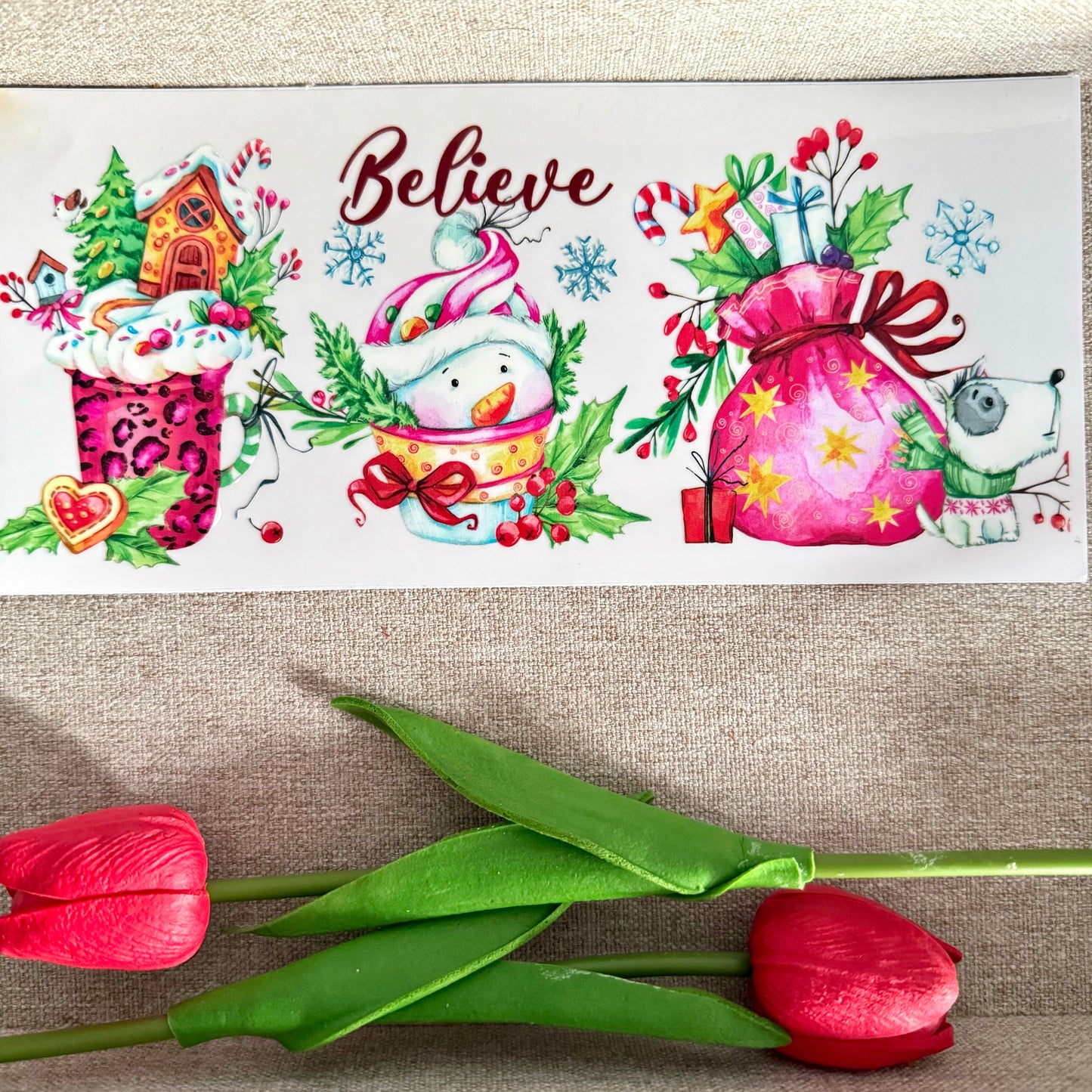 Believe Holiday Christmas Design