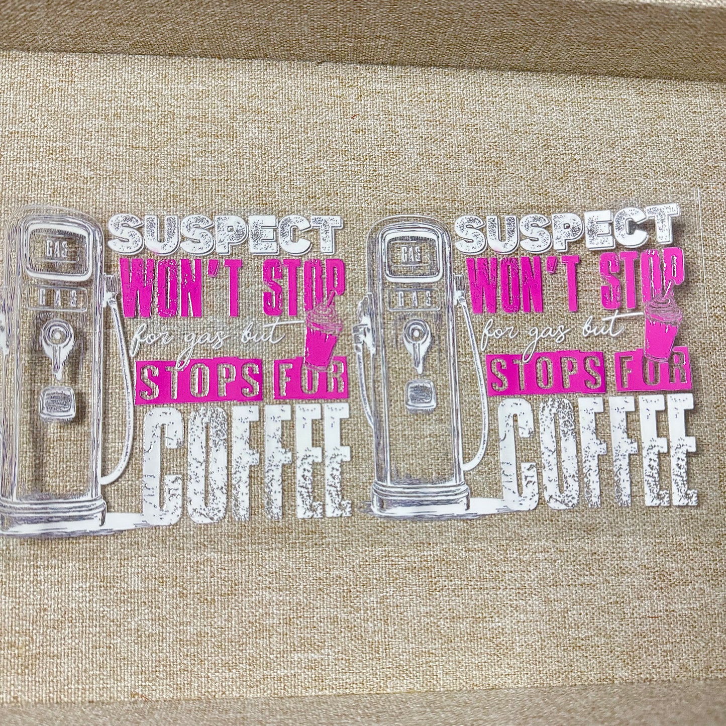 Suspect Stops for Coffee Design