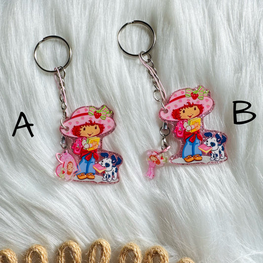Strawberry Shortcake Keychain