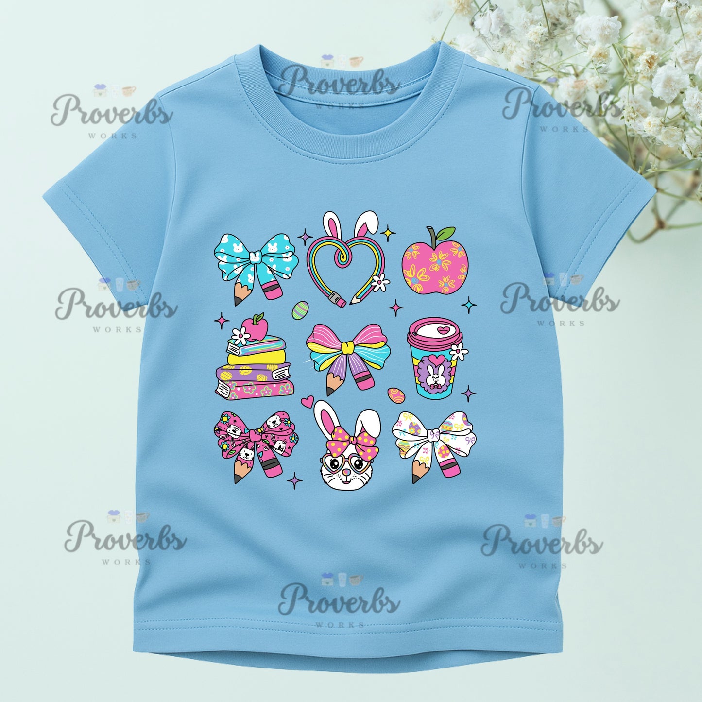 Easter School Bunny T-Shirt