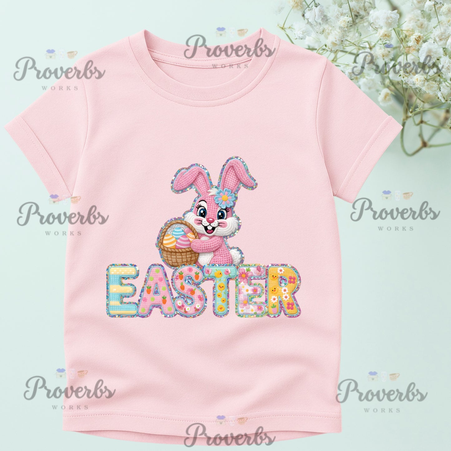 Easter Pink Bunny T-Shirt