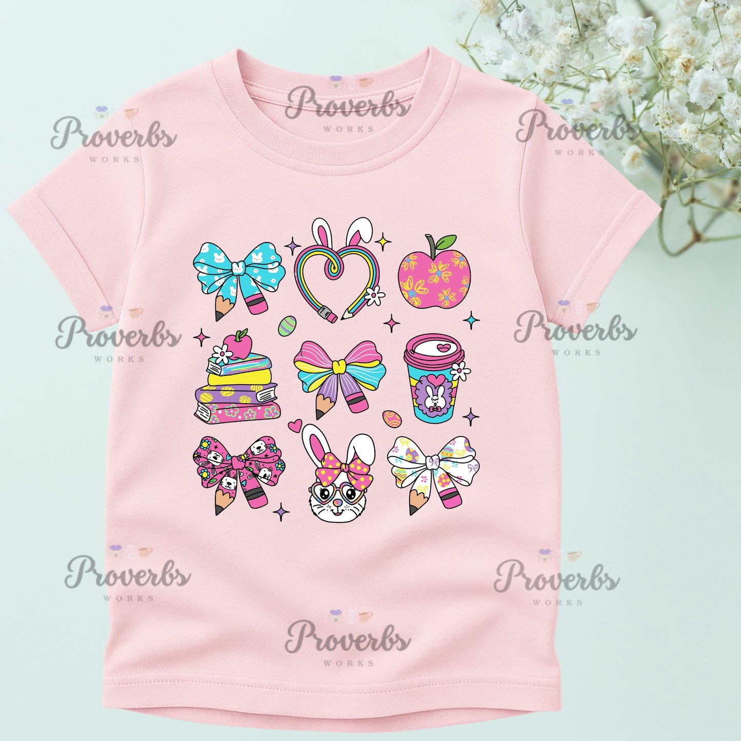 Easter School Bunny T-Shirt