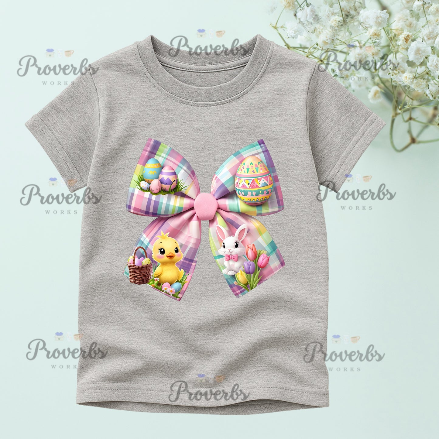 Easter Bunny Bow T-Shirt