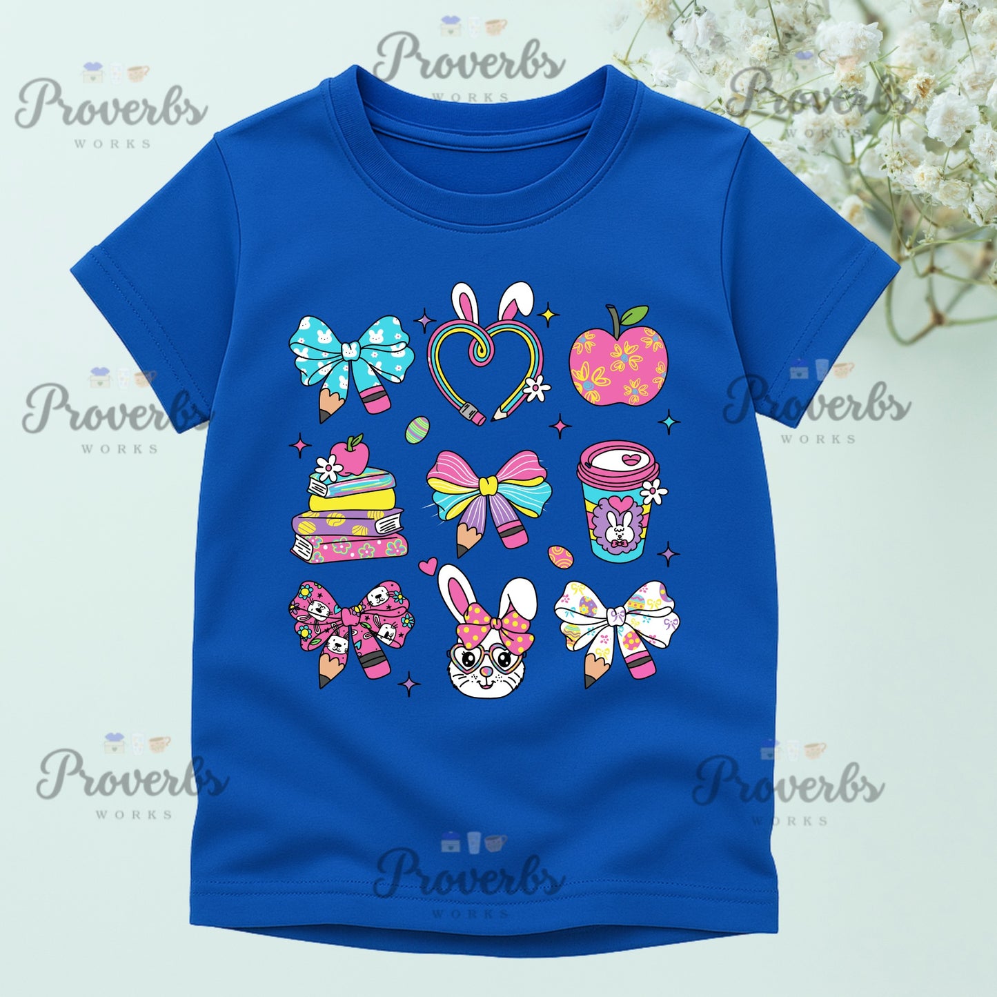 Easter School Bunny T-Shirt