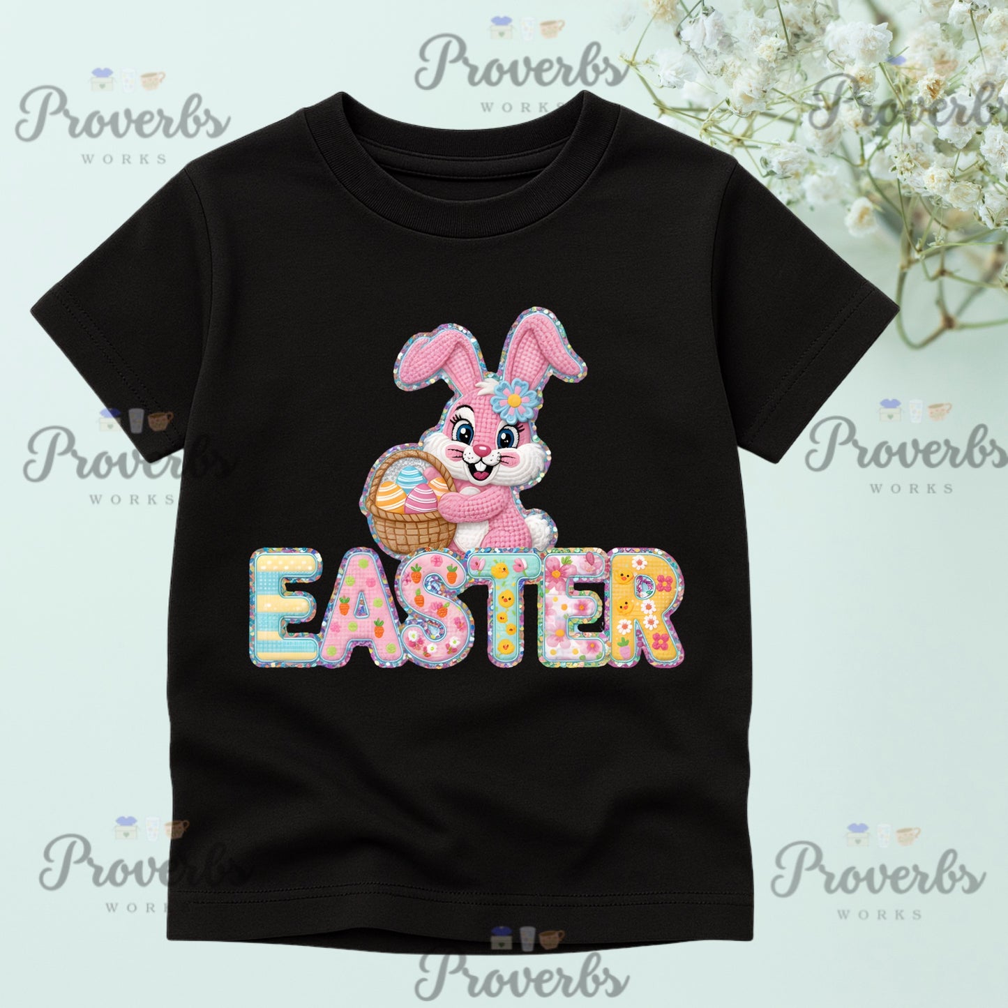 Easter Pink Bunny T-Shirt