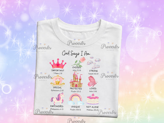 God Says I Am T-Shirt