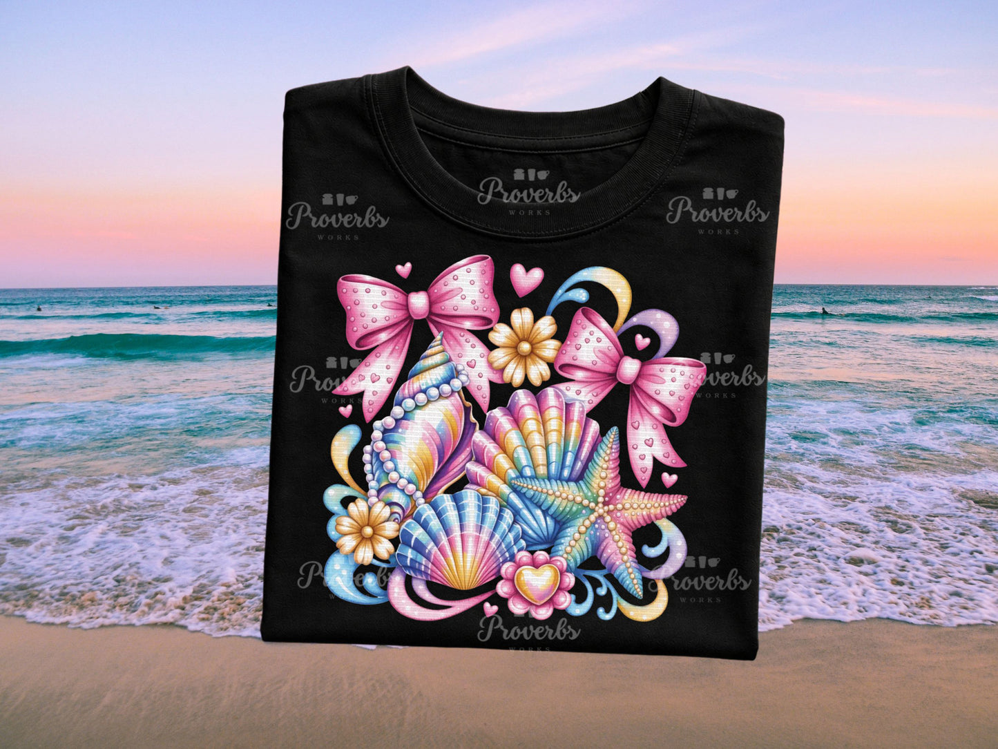 Coquette Seashells T-Shirt