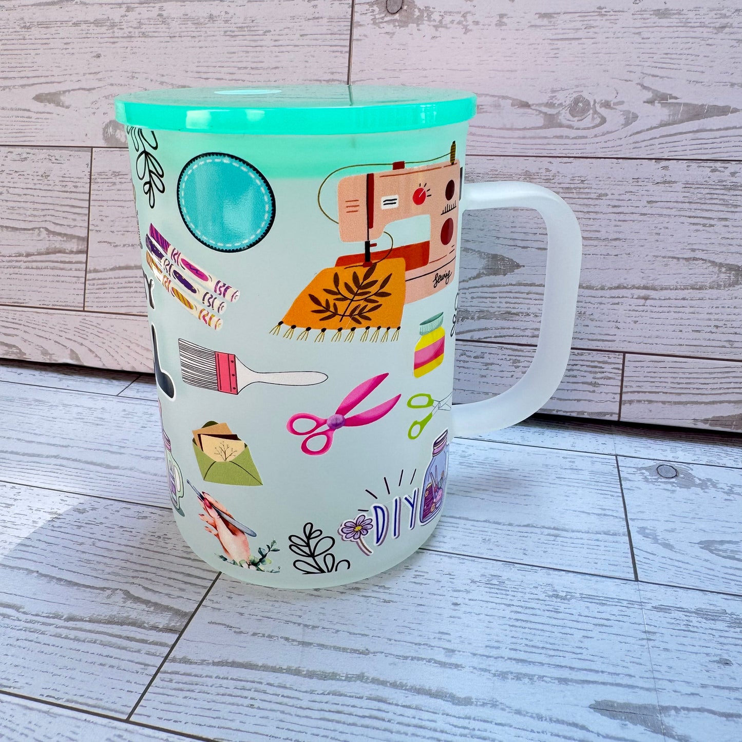 Crafty Girl Frosted Mug
