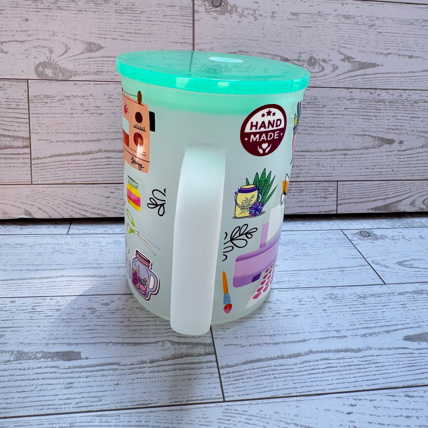 Crafty Girl Frosted Mug