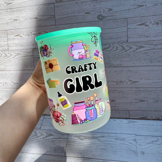 Crafty Girl Frosted Mug