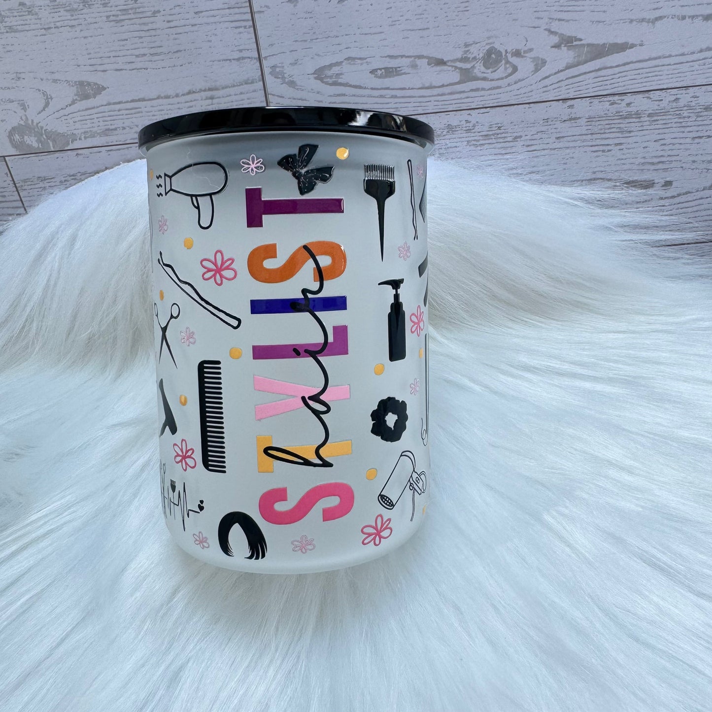 Hair Stylist Frosted Mug