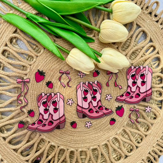 Strawberry Boots Design