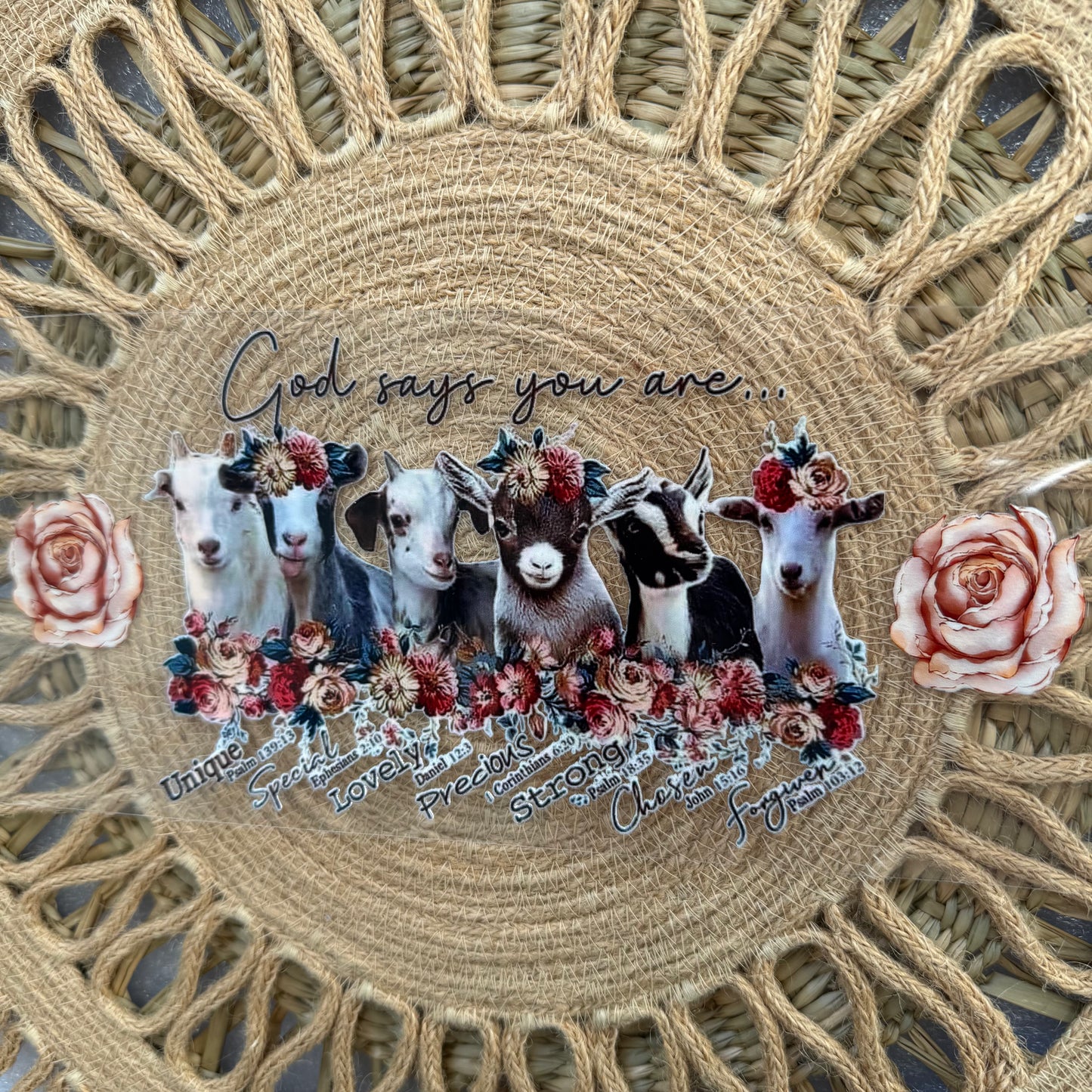 God Says You Are Faith Design