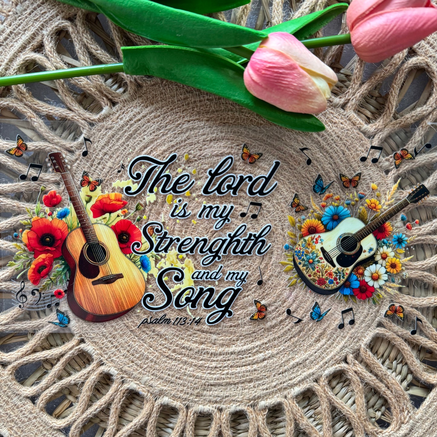 The Lord is my Strength Faith Design