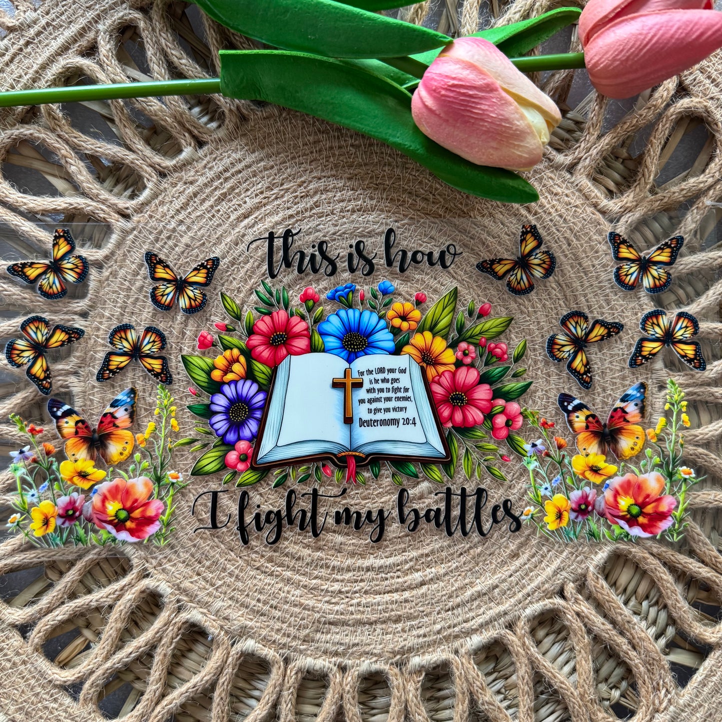 Deuteronomy Verse Faith Design