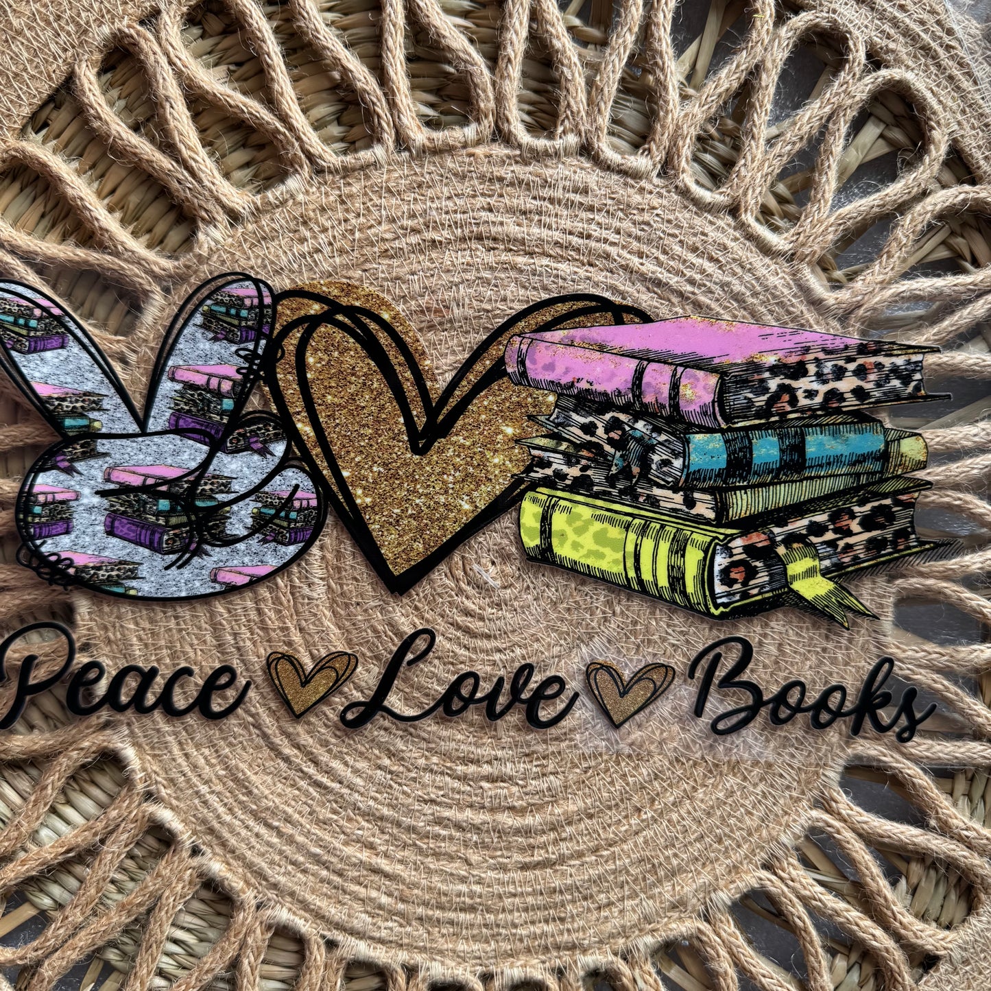 Peace Love Books Design