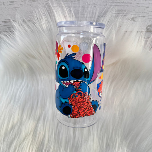 Snacking Alien Acrylic Cup