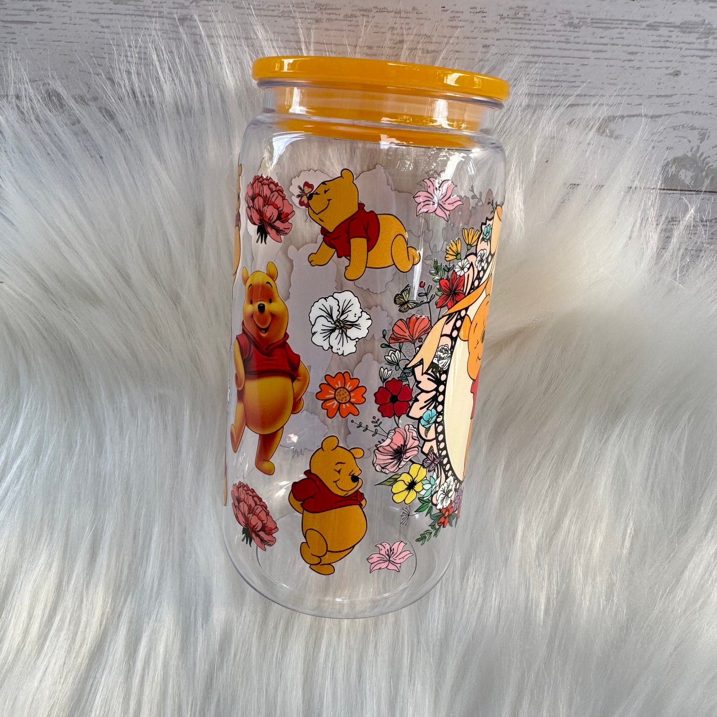 Pooh Acrylic Cup