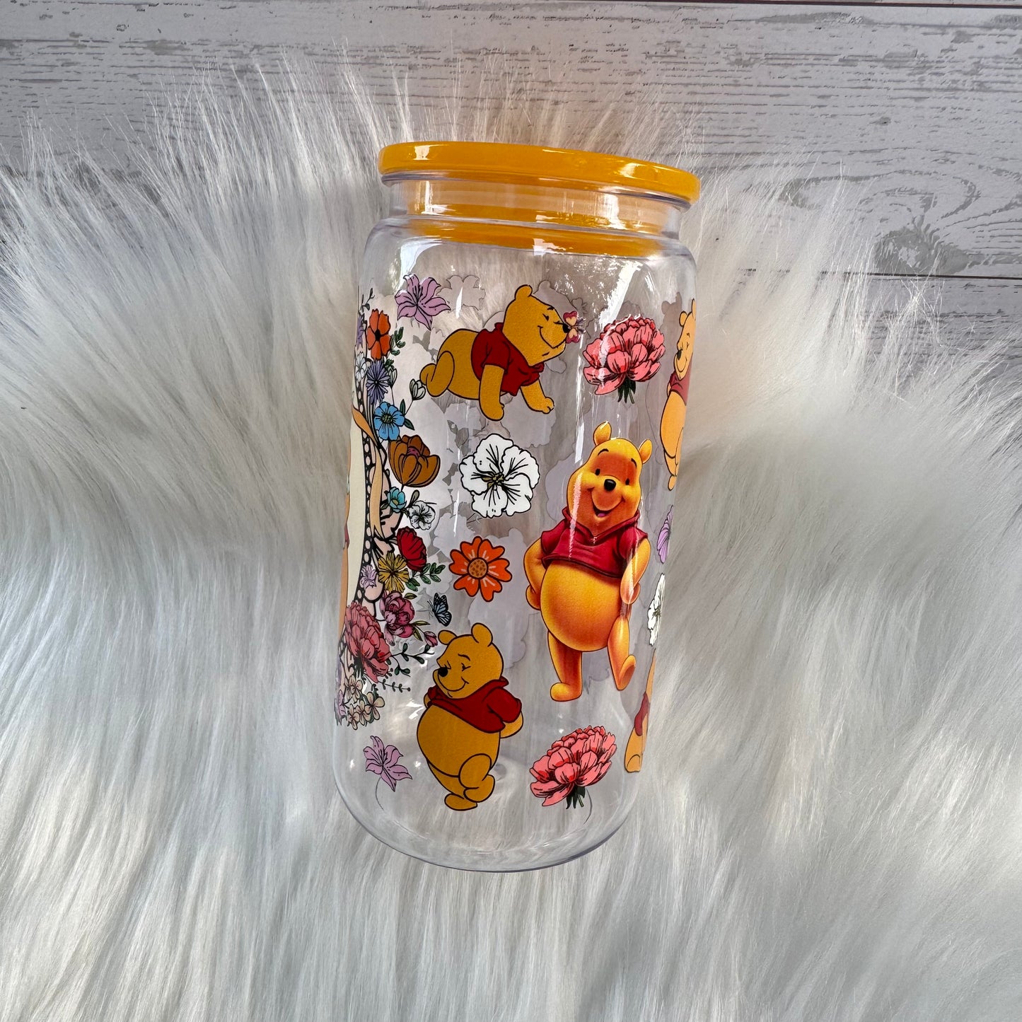 Pooh Acrylic Cup