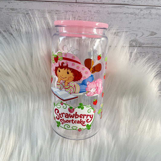 Strawberry Girl Acrylic Cup