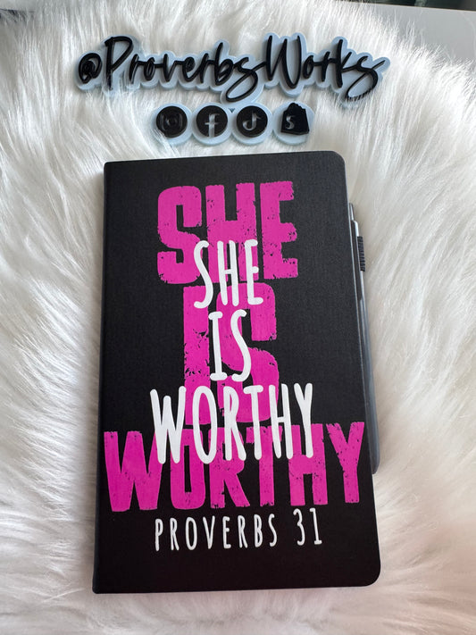 Proverbs 31 A5 Notebook
