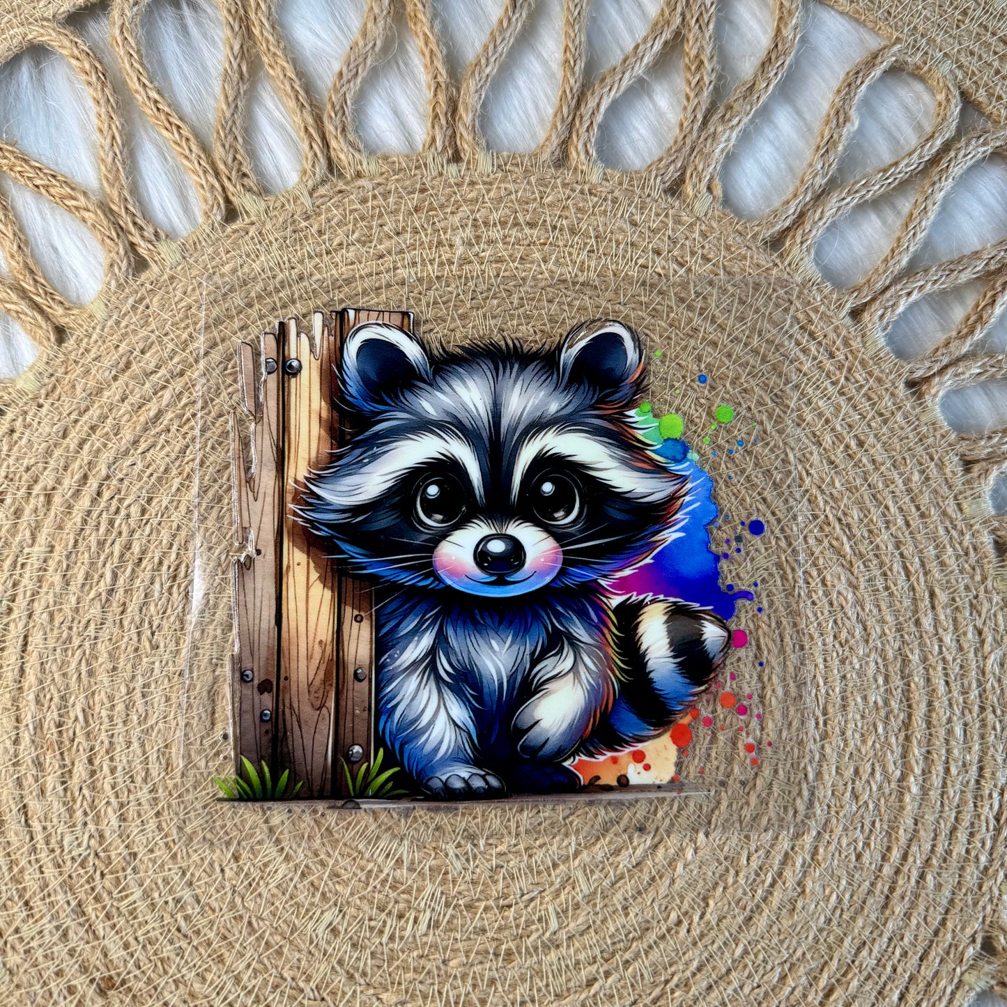 Raccoon Animal Decal