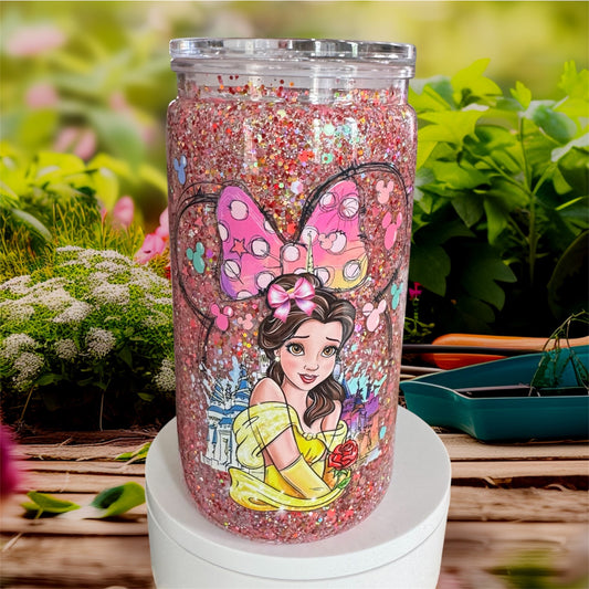 Beauty Belle Acrylic Snowglobe Cup