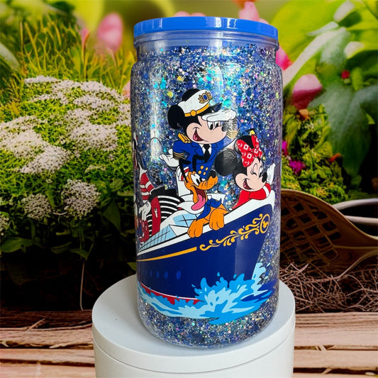 Mickey Freinds Acrylic Snowglobe Cup