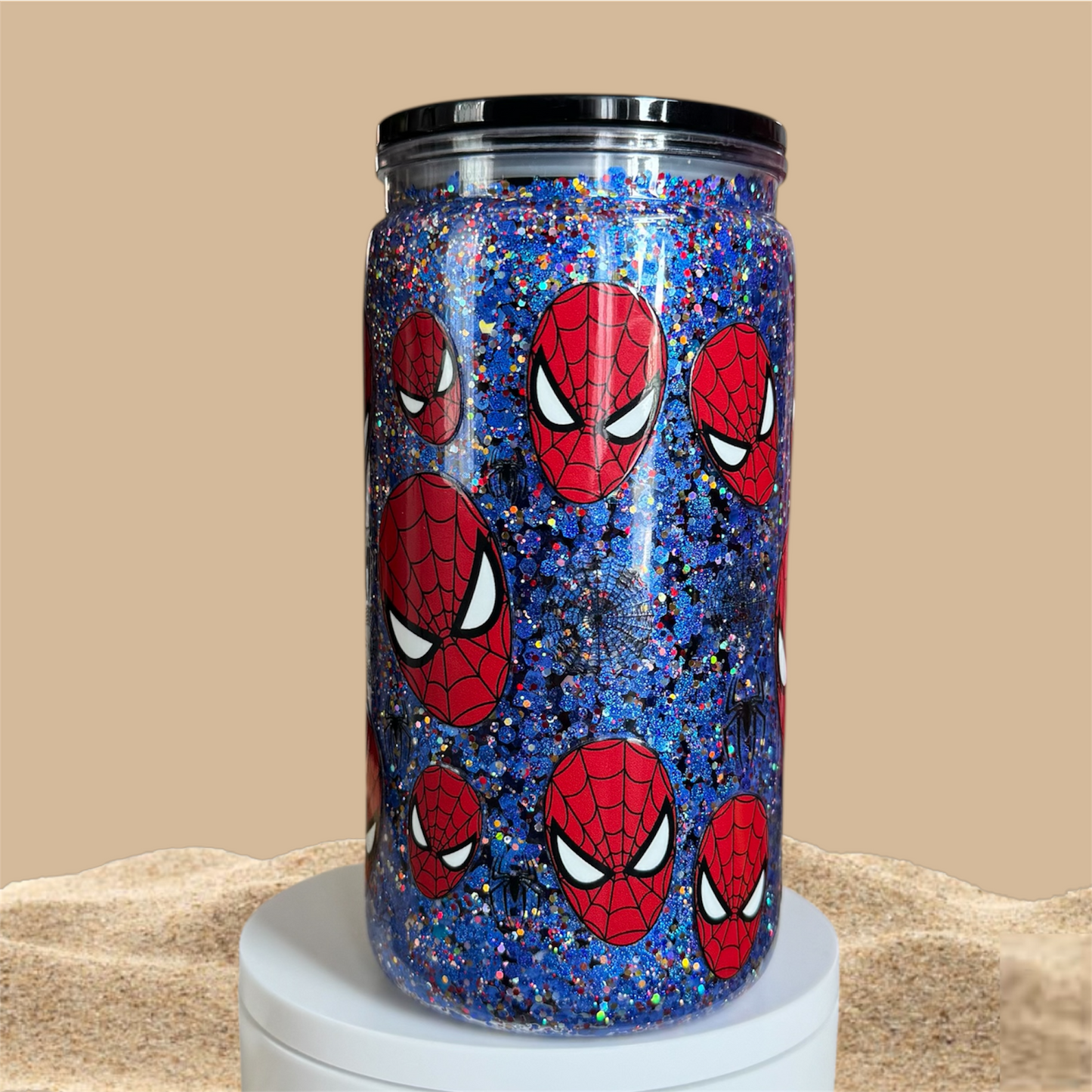 Spidey Acrylic Snowglobe Cup