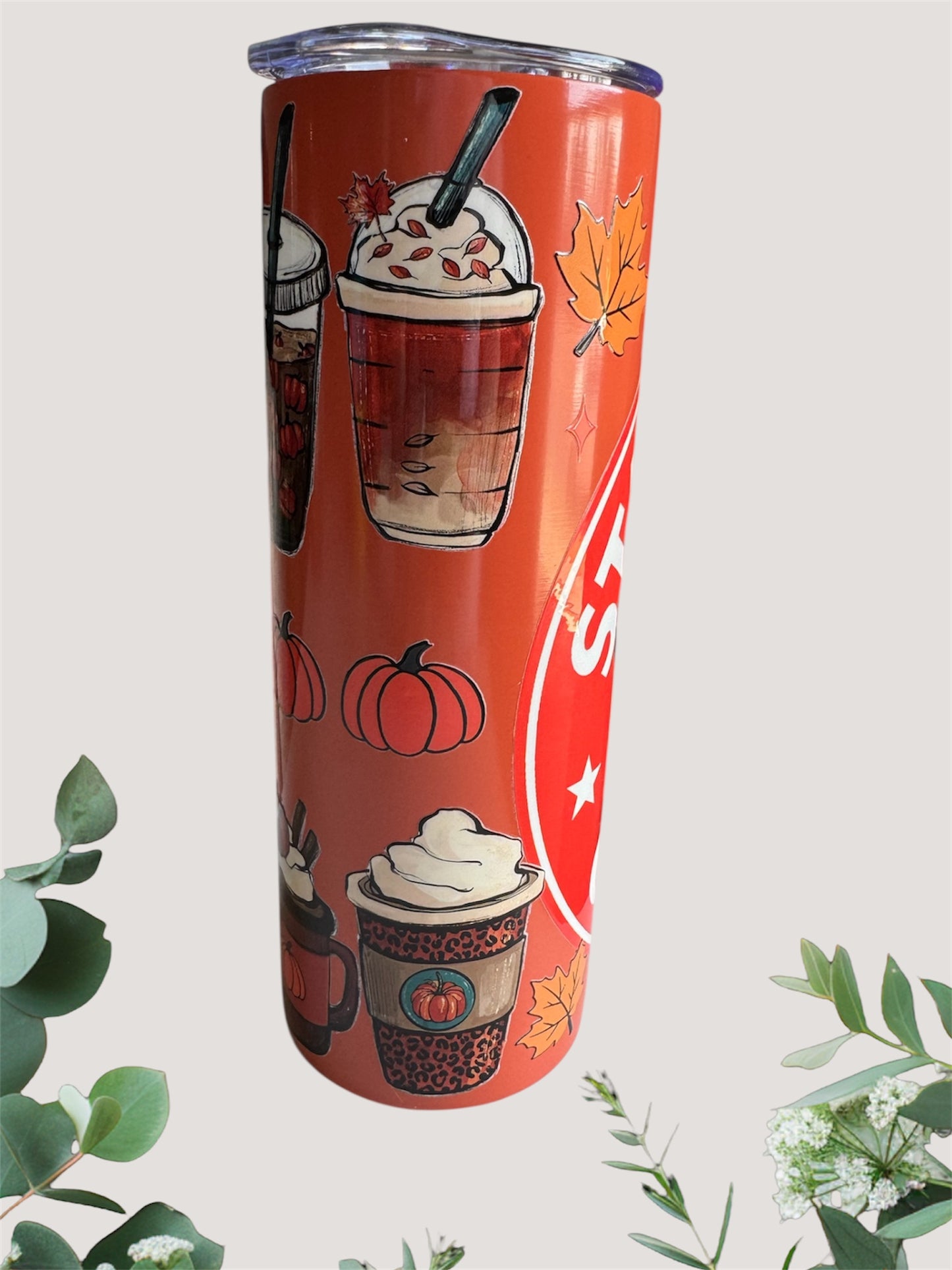 Autumn Fall Frida Tumbler