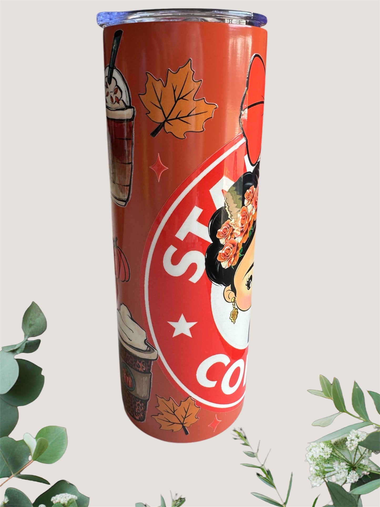 Autumn Fall Frida Tumbler