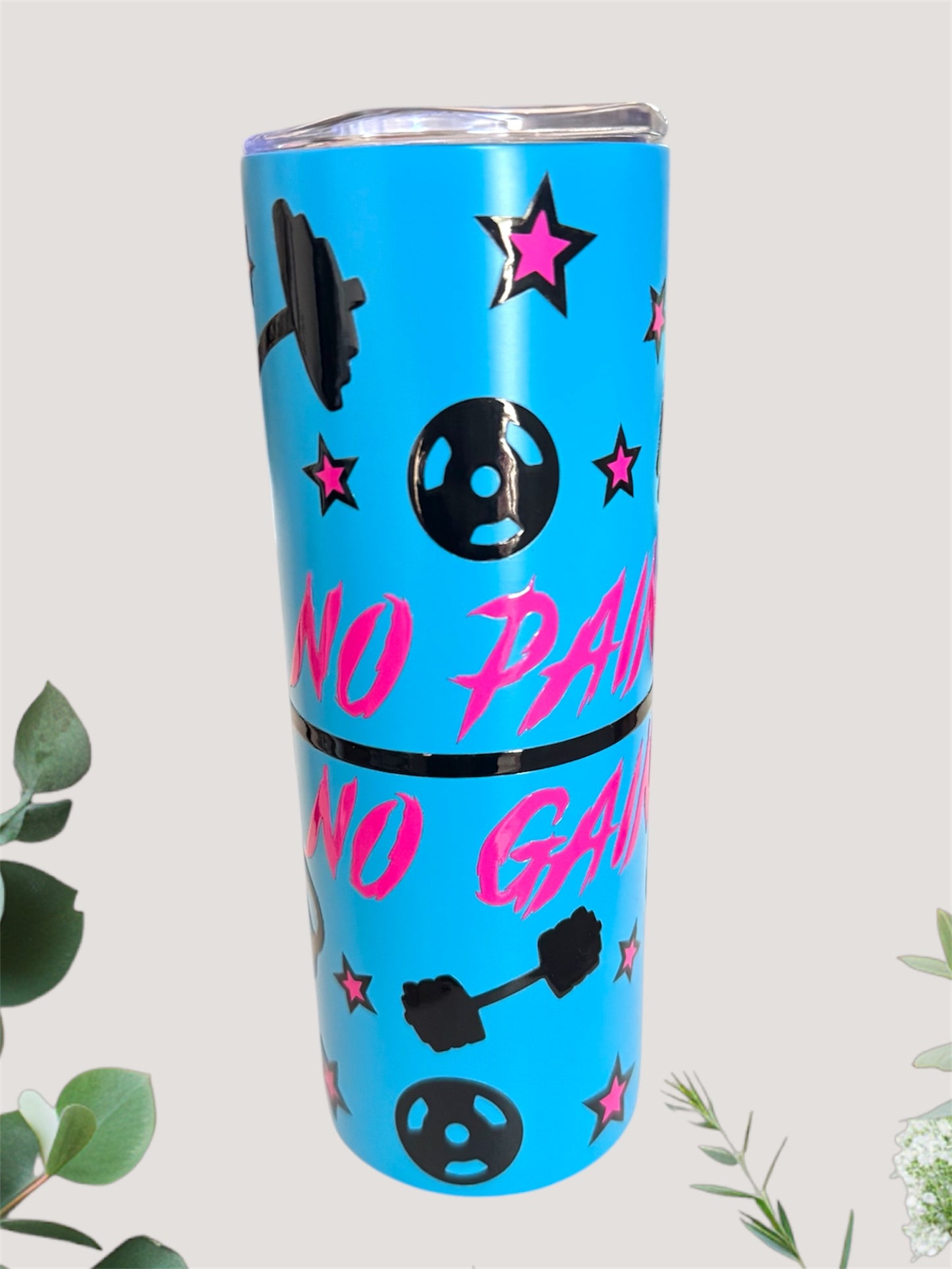 No Pain No Gain Gym Tumbler