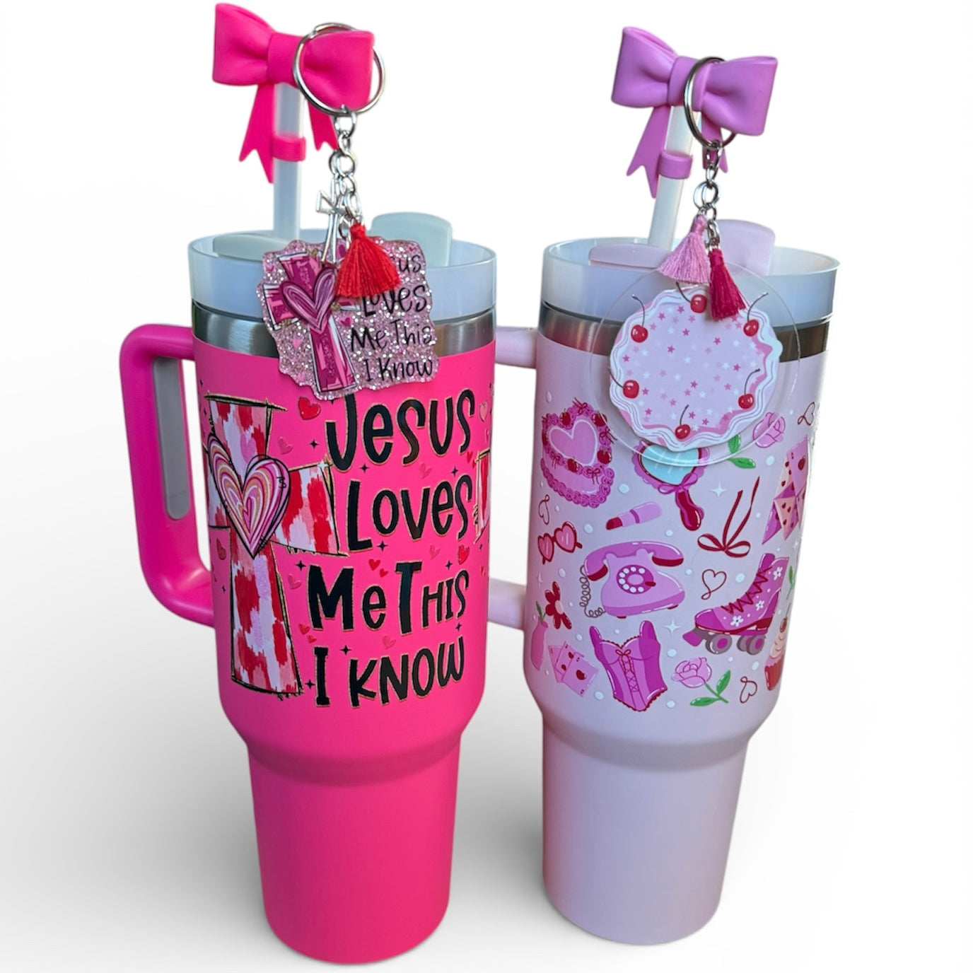 Tumbler with Keychain of Your Choice