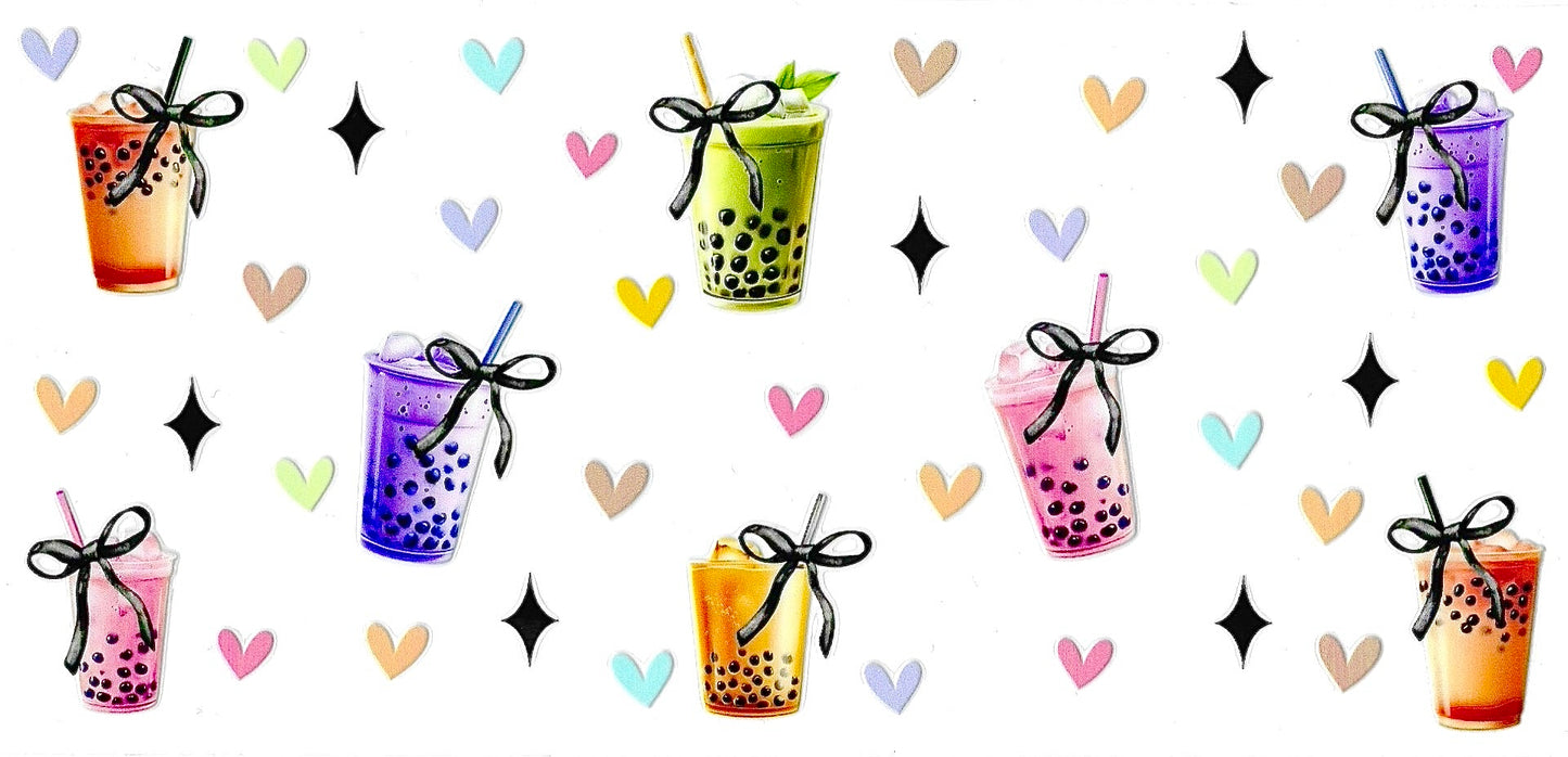 Boba Drink Flavors Design