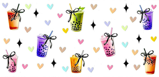 Boba Drink Flavors Design