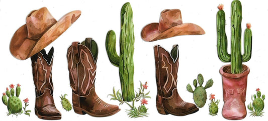 Cactus Boots Design