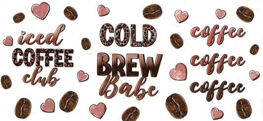 Cold Brew Babe Design