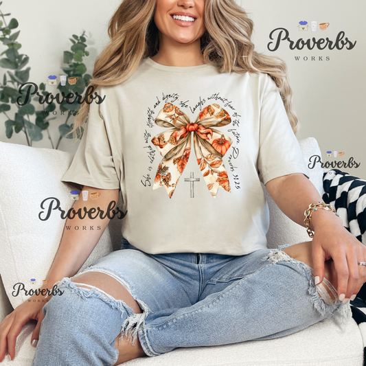 Proverbs 31 Bow T-Shirt