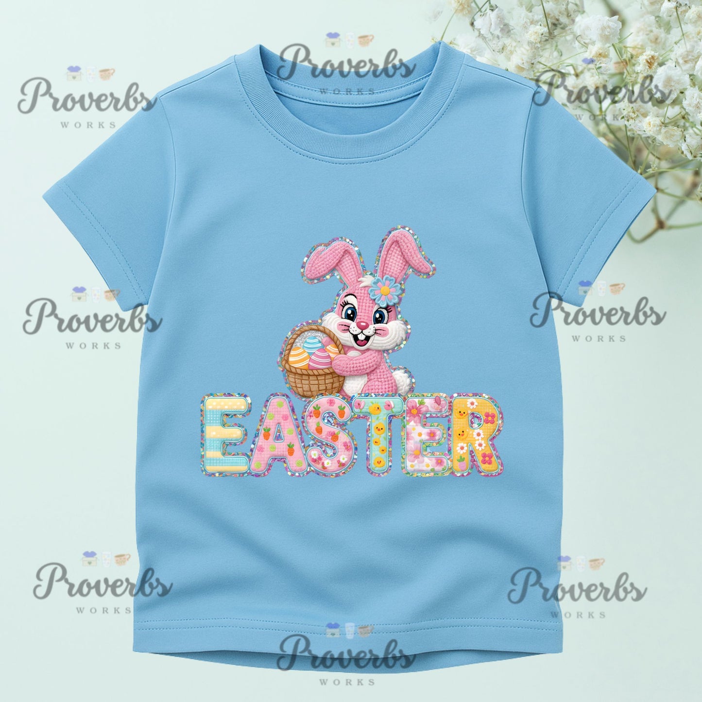 Easter Pink Bunny T-Shirt