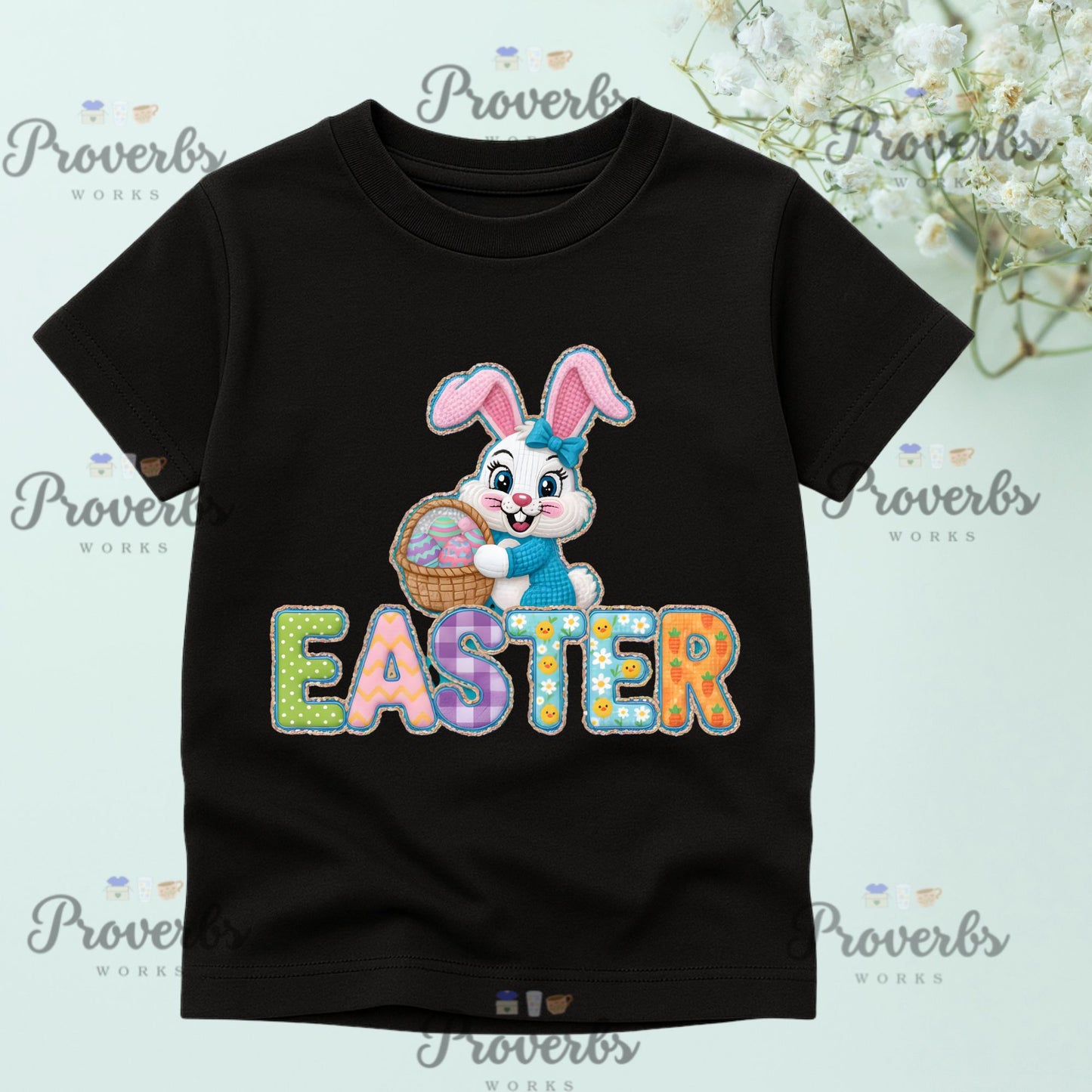 Easter Blue Bunny T-Shirt