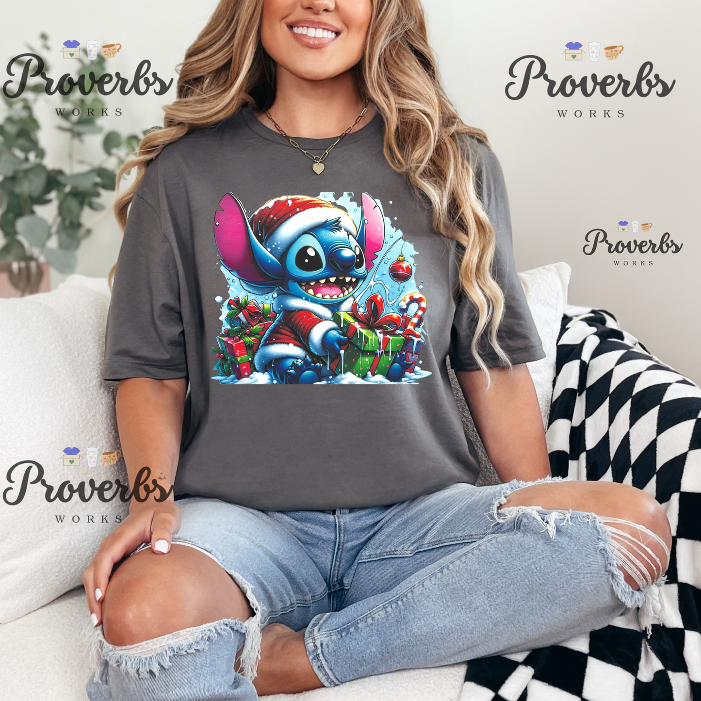 Blue Guy Christmas T-Shirt
