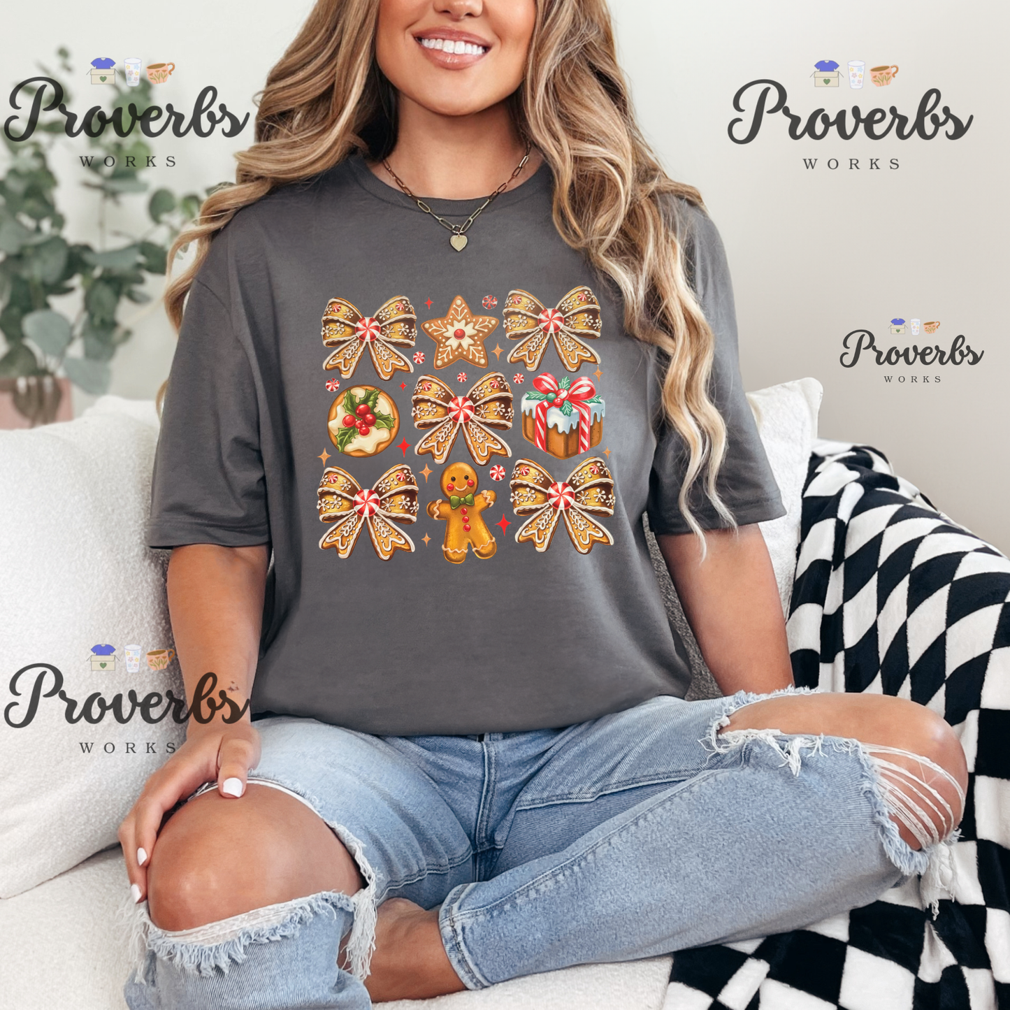 Gingerbread Bows T-Shirt